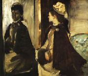 Edgar Degas Jeantaud at the Mirror china oil painting artist